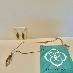 Kendra Scott necklace & earrings set